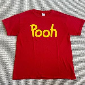 Pooh T-shirt from Etsy Medium Youth 8 10 oversized Winnie The Pooh Disney trip